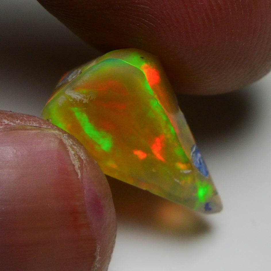 Rare Black Opal 7.55 Carats | Natural Black Ethiopian Opal Rough - Ready for Cutting & Jewelry!
