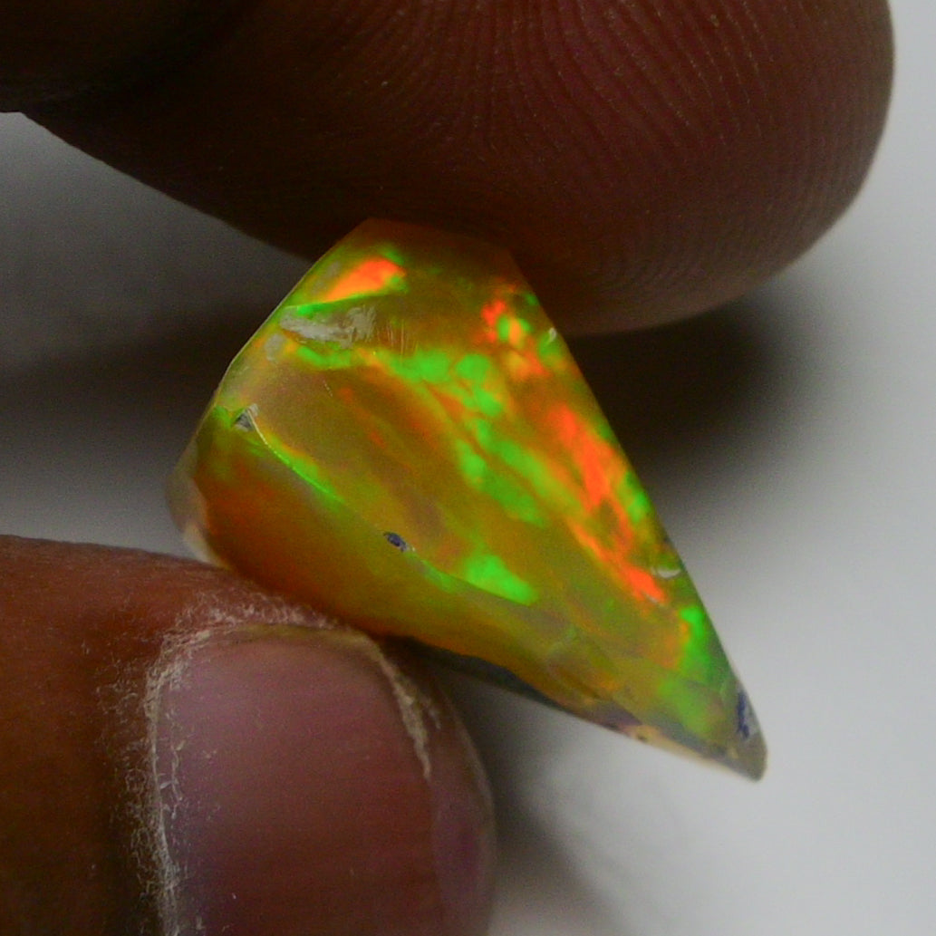 Rare Black Opal 7.55 Carats | Natural Black Ethiopian Opal Rough - Ready for Cutting & Jewelry!
