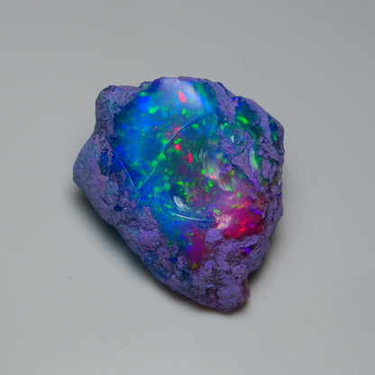 Very Rare Bi-Color Opal Rough 46.05 Cts Natural Ethiopian Opal Raw Jewelry Grade