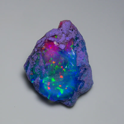 Very Rare Bi-Color Opal Rough 46.05 Cts Natural Ethiopian Opal Raw Jewelry Grade
