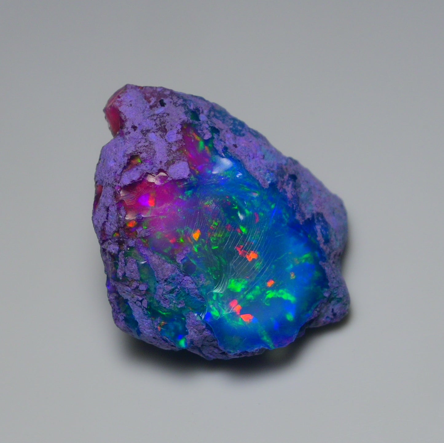 Very Rare Bi-Color Opal Rough 46.05 Cts Natural Ethiopian Opal Raw Jewelry Grade