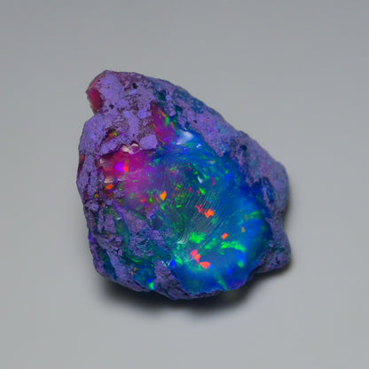 Very Rare Bi-Color Opal Rough 46.05 Cts Natural Ethiopian Opal Raw Jewelry Grade
