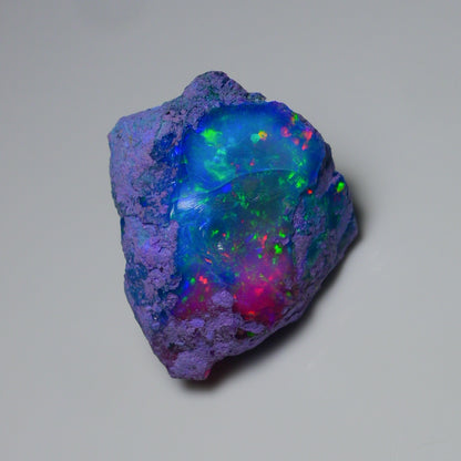 Very Rare Bi-Color Opal Rough 46.05 Cts Natural Ethiopian Opal Raw Jewelry Grade