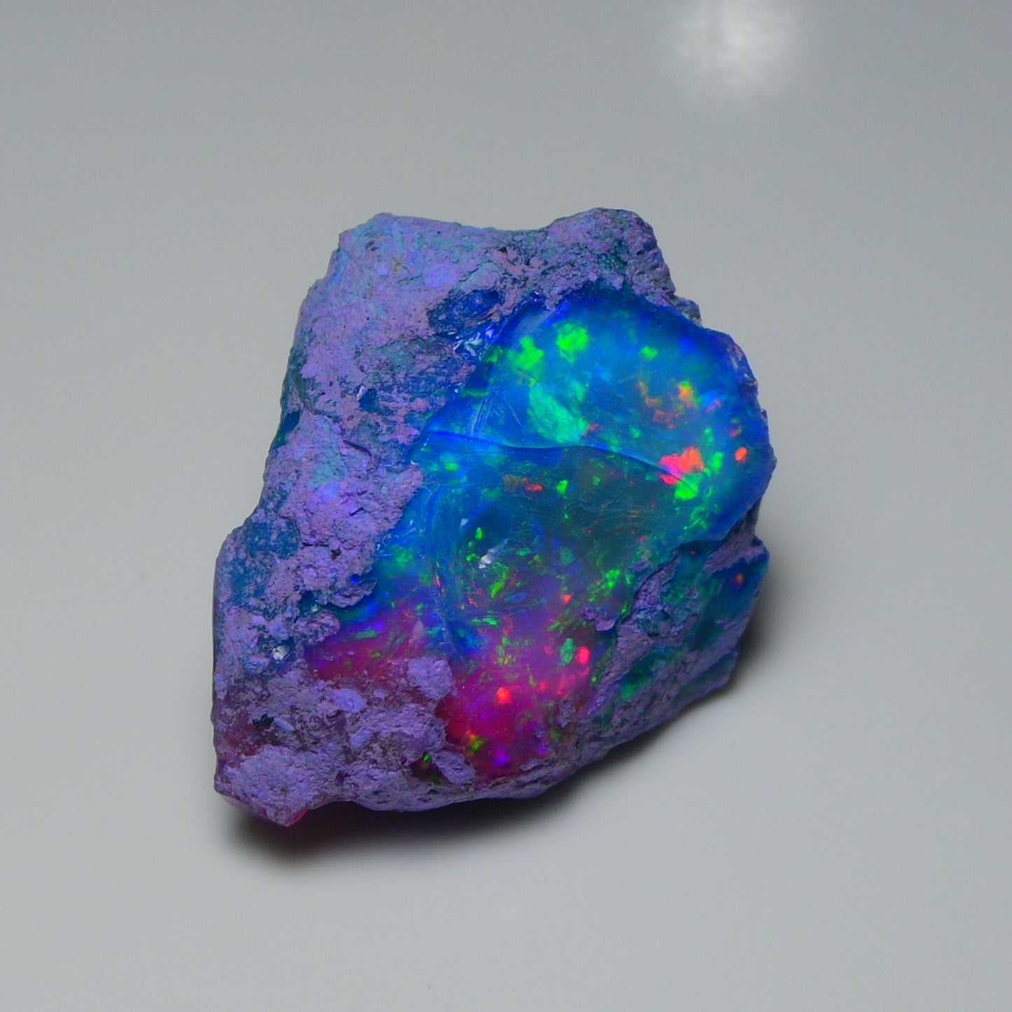 Very Rare Bi-Color Opal Rough 46.05 Cts Natural Ethiopian Opal Raw Jewelry Grade