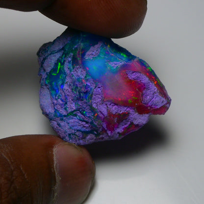 Very Rare Bi-Color Opal Rough 46.05 Cts Natural Ethiopian Opal Raw Jewelry Grade