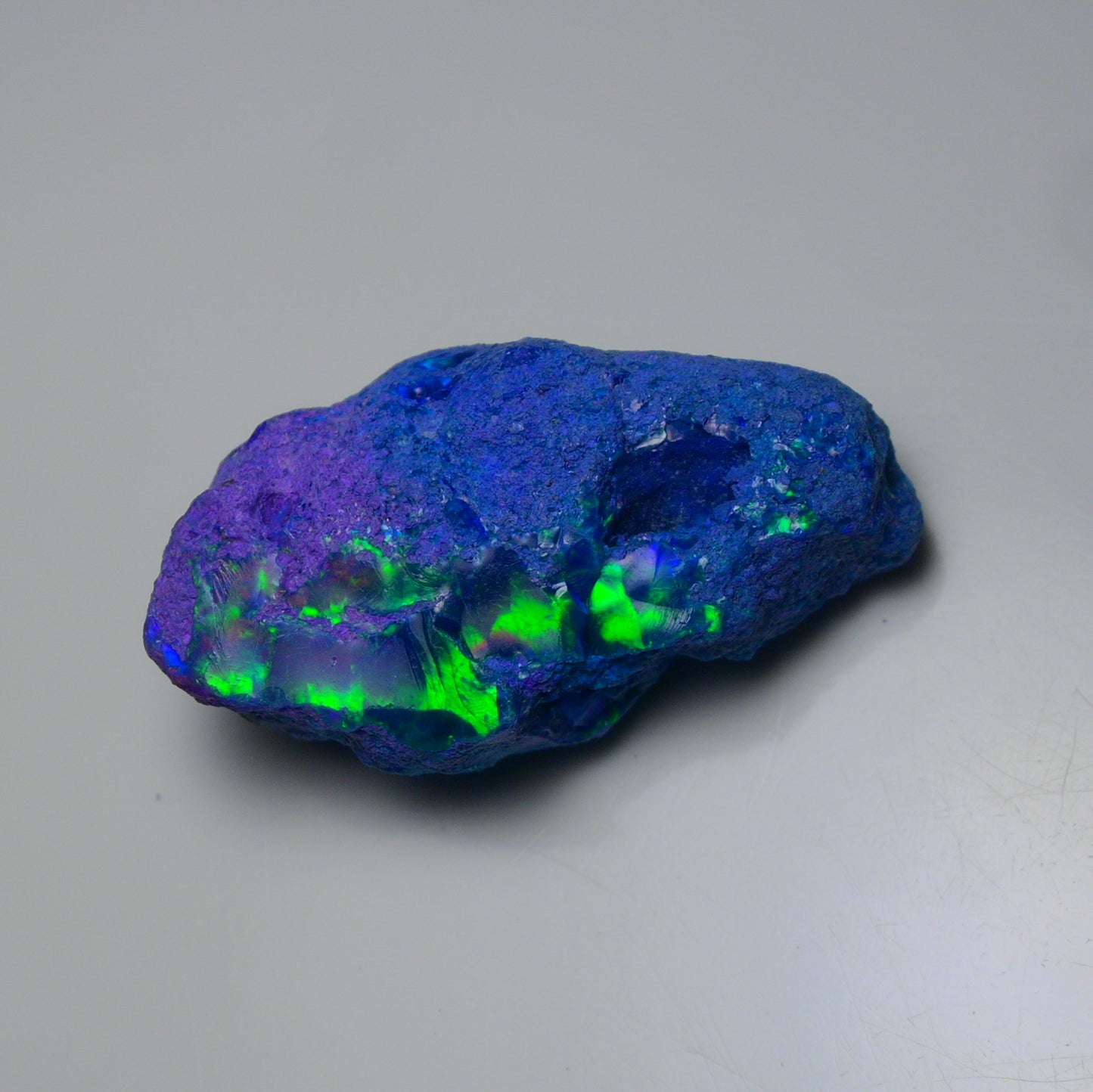 Very Rare Bi-Color Opal Rough 50.65 Cts Natural Ethiopian Opal Raw Jewelry Grade