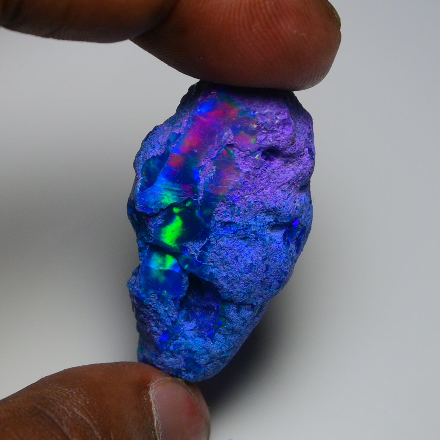 Very Rare Bi-Color Opal Rough 50.65 Cts Natural Ethiopian Opal Raw Jewelry Grade