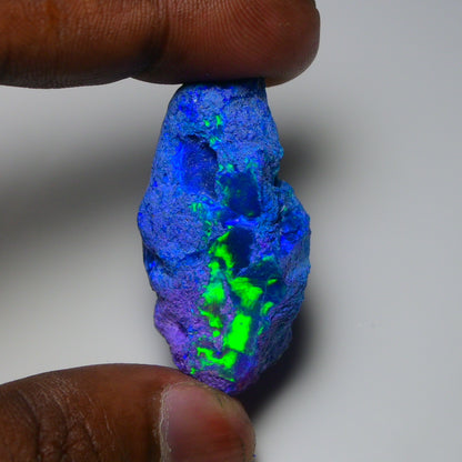Very Rare Bi-Color Opal Rough 50.65 Cts Natural Ethiopian Opal Raw Jewelry Grade