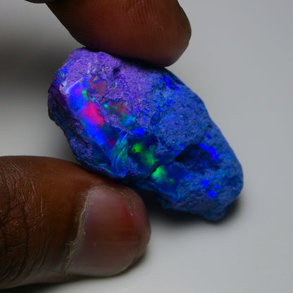 Very Rare Bi-Color Opal Rough 50.65 Cts Natural Ethiopian Opal Raw Jewelry Grade