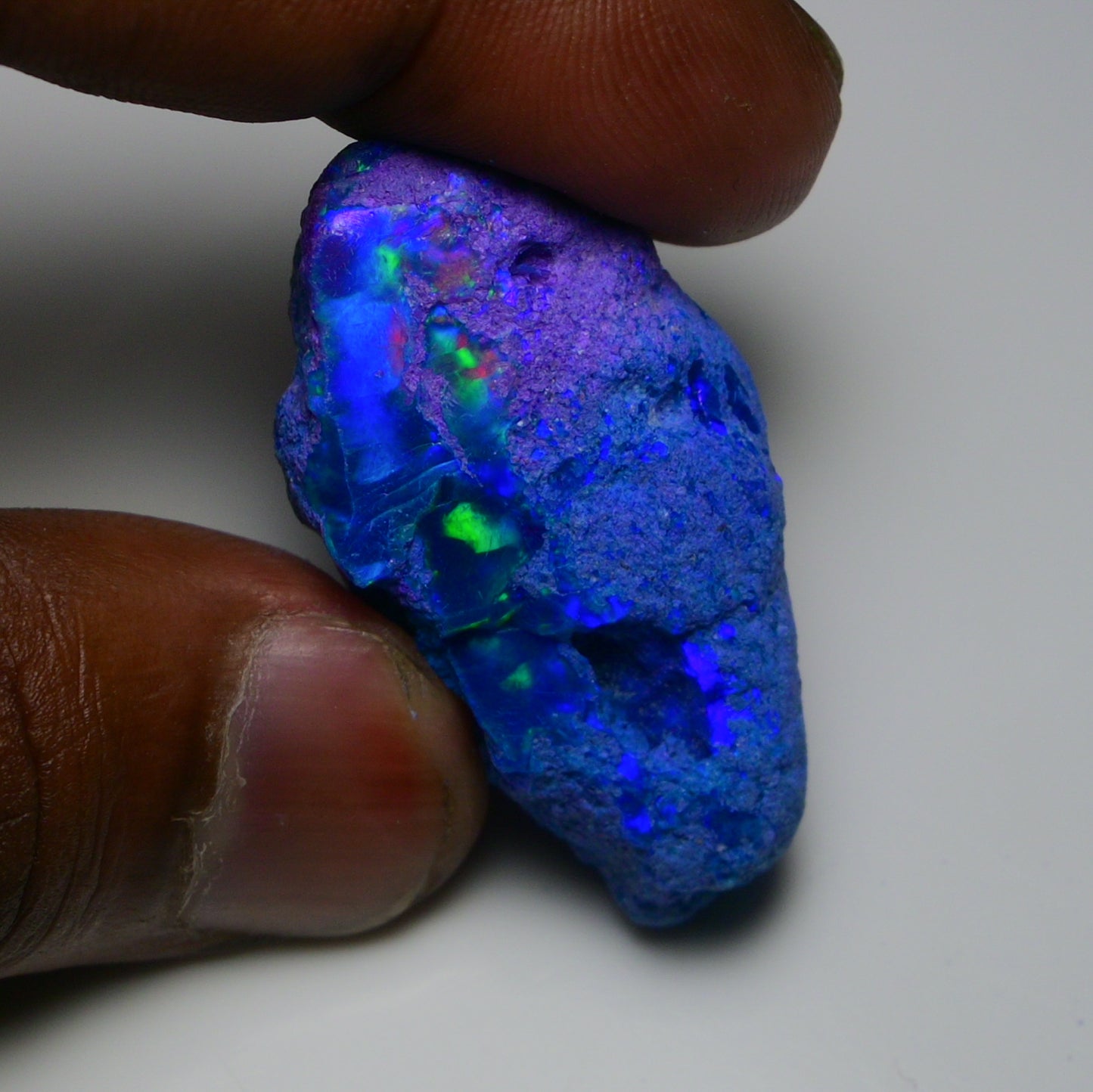 Very Rare Bi-Color Opal Rough 50.65 Cts Natural Ethiopian Opal Raw Jewelry Grade