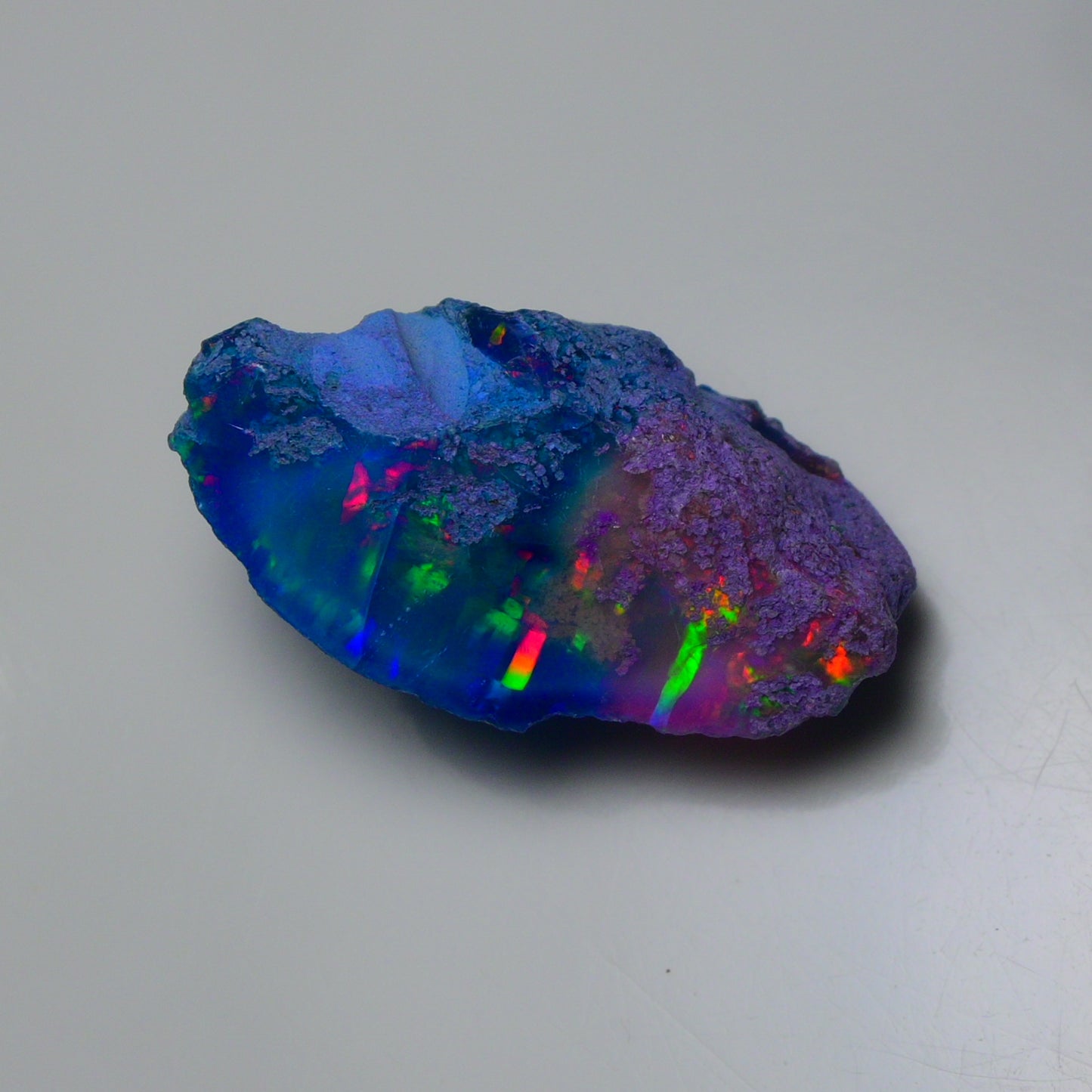 Very Rare Bi-Color Opal Rough 47.65 Cts Natural Ethiopian Opal Raw Jewelry Grade