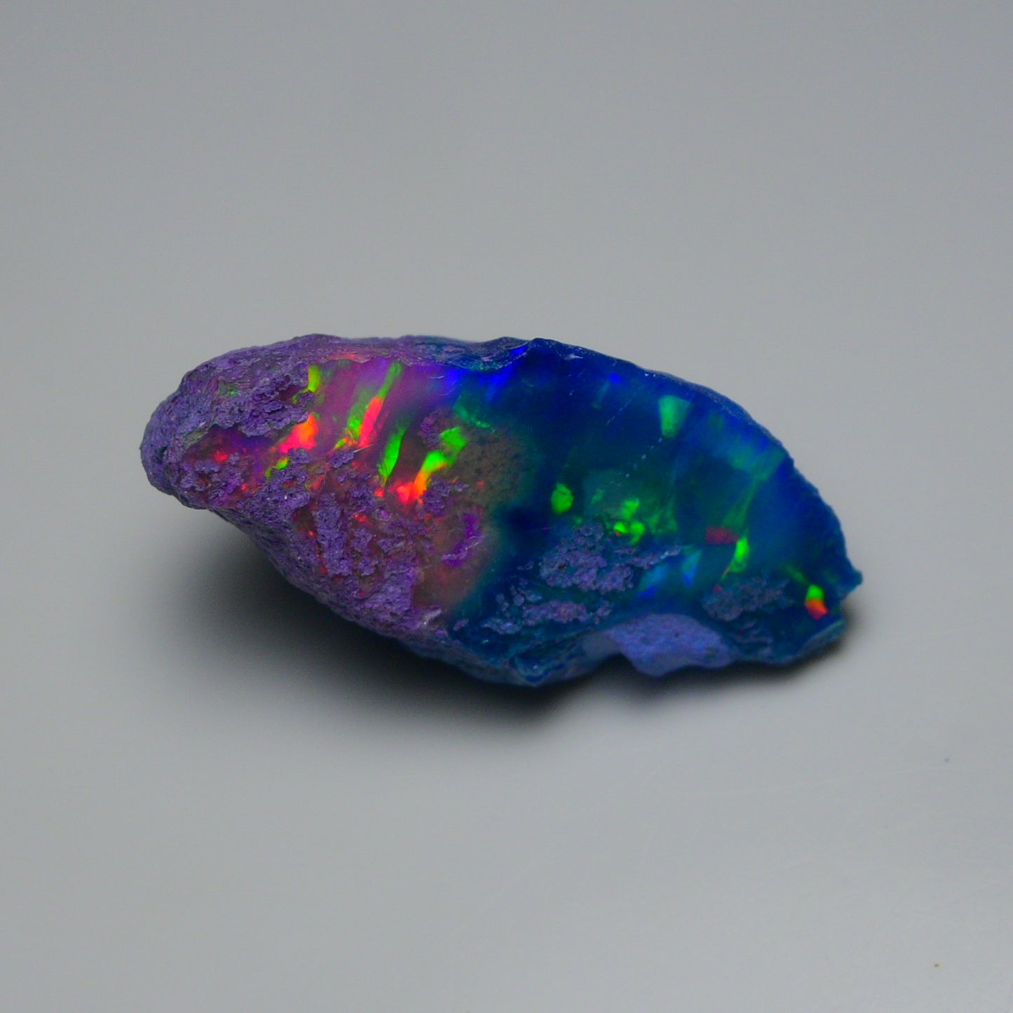 Very Rare Bi-Color Opal Rough 47.65 Cts Natural Ethiopian Opal Raw Jewelry Grade