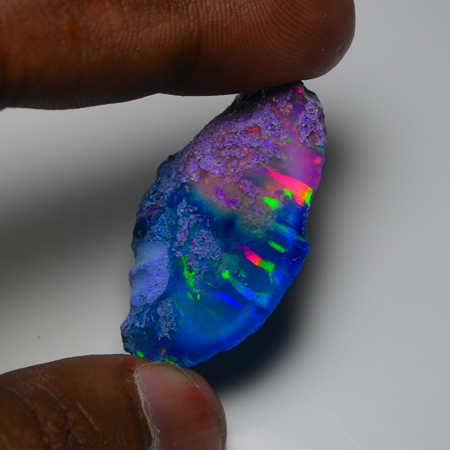 Very Rare Bi-Color Opal Rough 47.65 Cts Natural Ethiopian Opal Raw Jewelry Grade