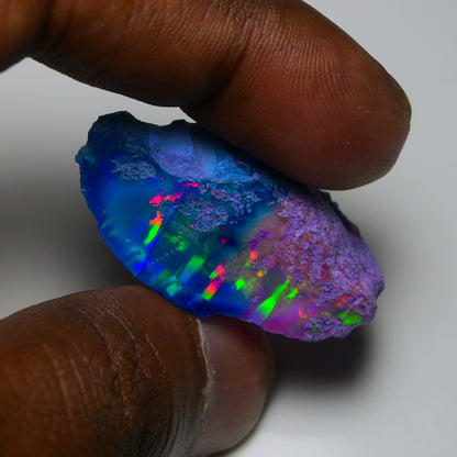 Very Rare Bi-Color Opal Rough 47.65 Cts Natural Ethiopian Opal Raw Jewelry Grade