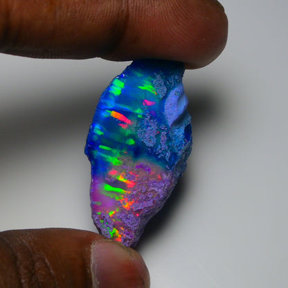 Very Rare Bi-Color Opal Rough 47.65 Cts Natural Ethiopian Opal Raw Jewelry Grade