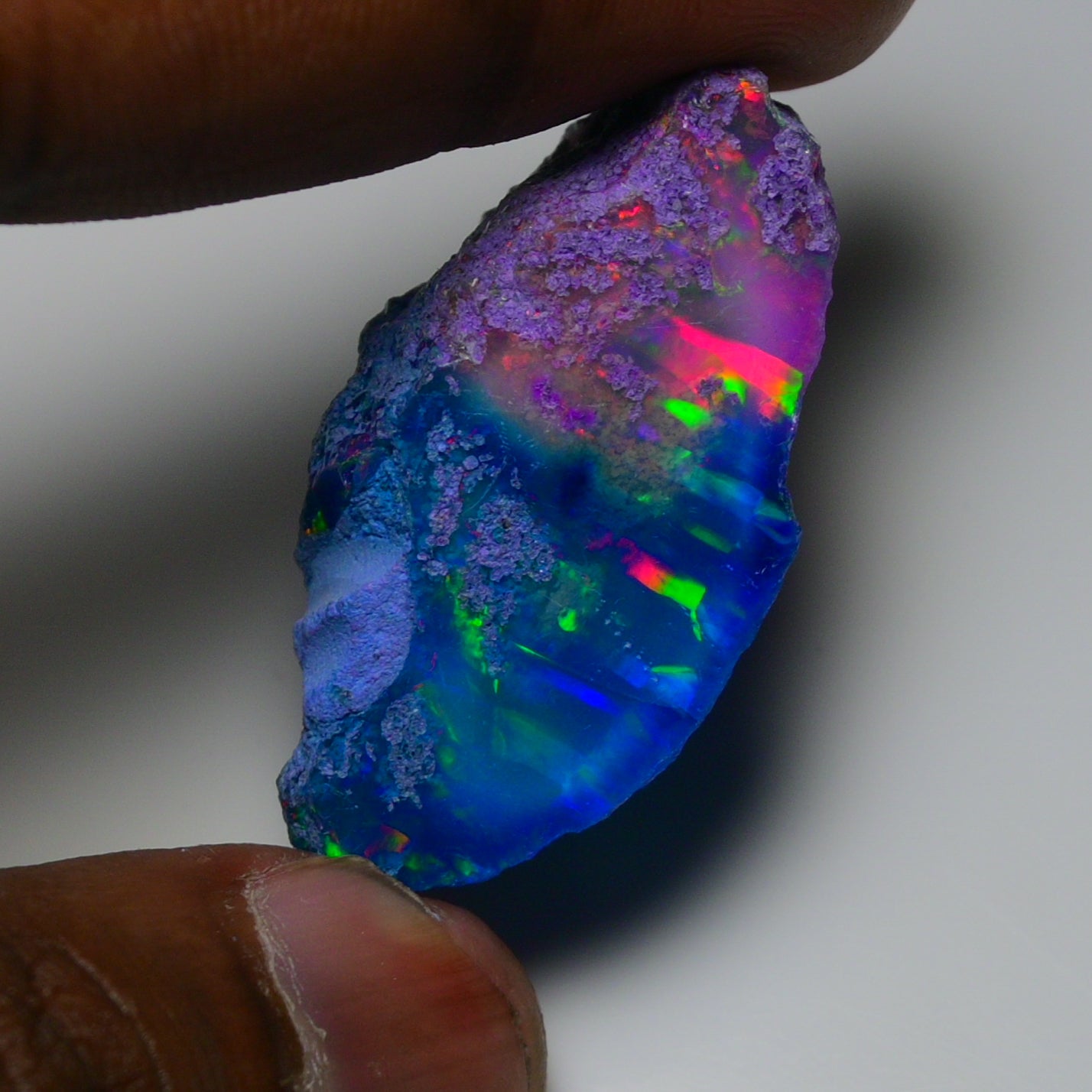Very Rare Bi-Color Opal Rough 47.65 Cts Natural Ethiopian Opal Raw Jewelry Grade