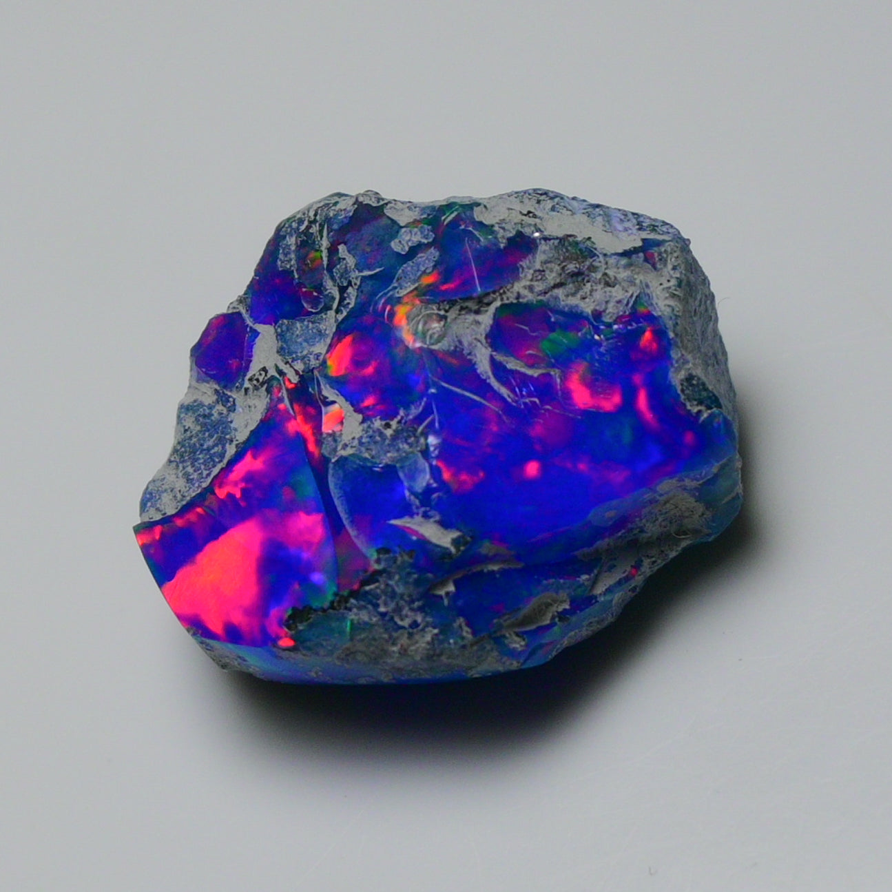 Rare Blue Opal 21.70 Carats | Natural Blue Ethiopian Opal Rough - Ready for Cutting & Jewelry!