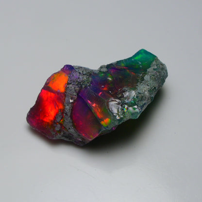 Very Rare Bi-Color Opal Rough 46.35 Cts Natural Ethiopian Opal Raw Jewelry Grade