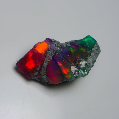 Very Rare Bi-Color Opal Rough 46.35 Cts Natural Ethiopian Opal Raw Jewelry Grade