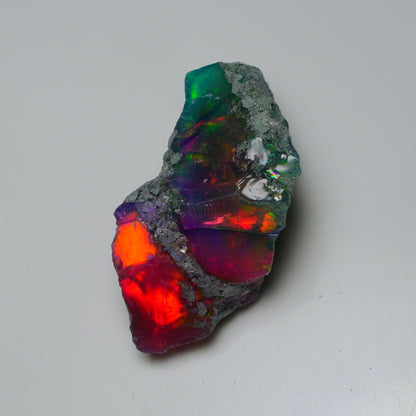 Very Rare Bi-Color Opal Rough 46.35 Cts Natural Ethiopian Opal Raw Jewelry Grade