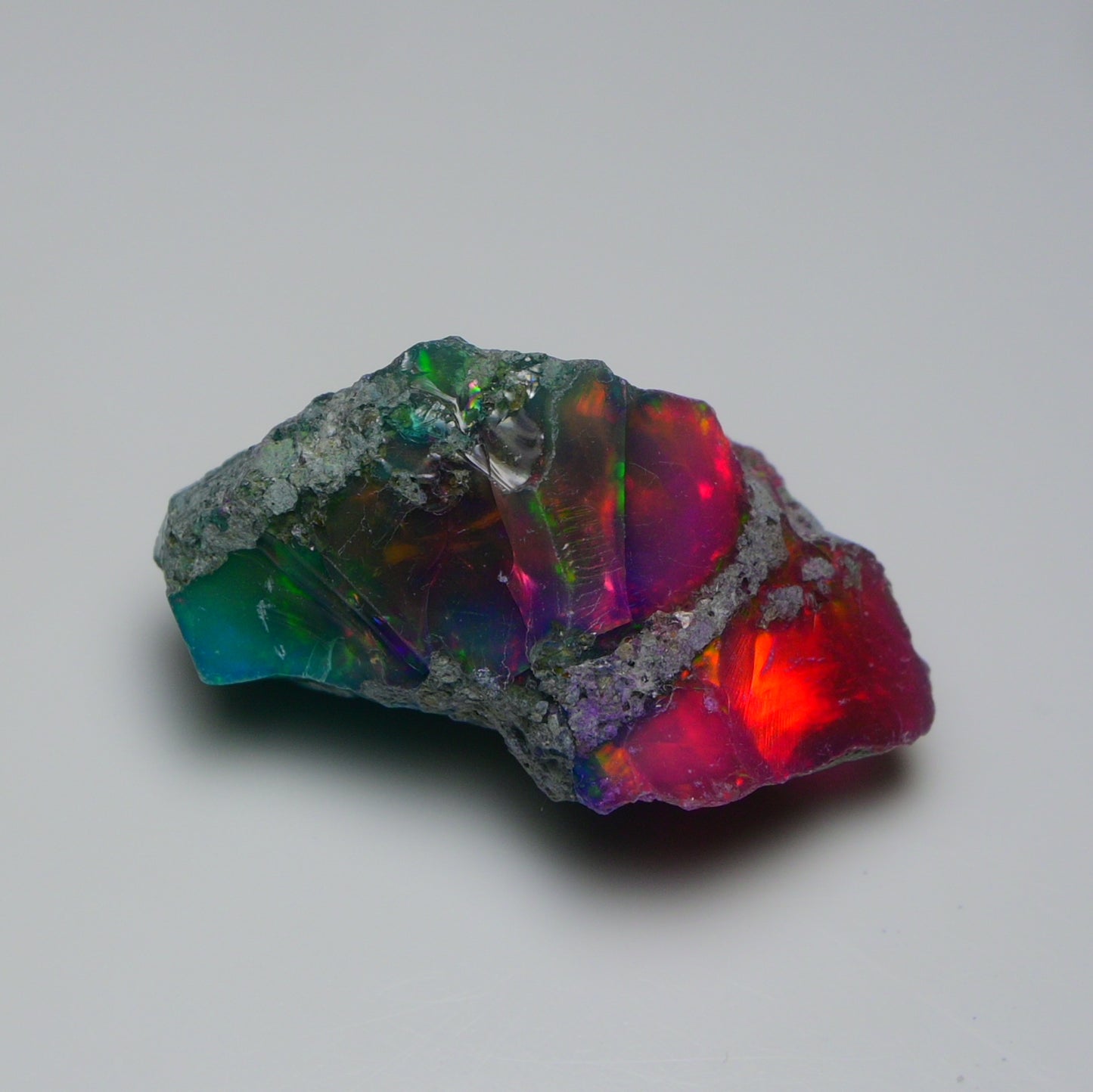 Very Rare Bi-Color Opal Rough 46.35 Cts Natural Ethiopian Opal Raw Jewelry Grade