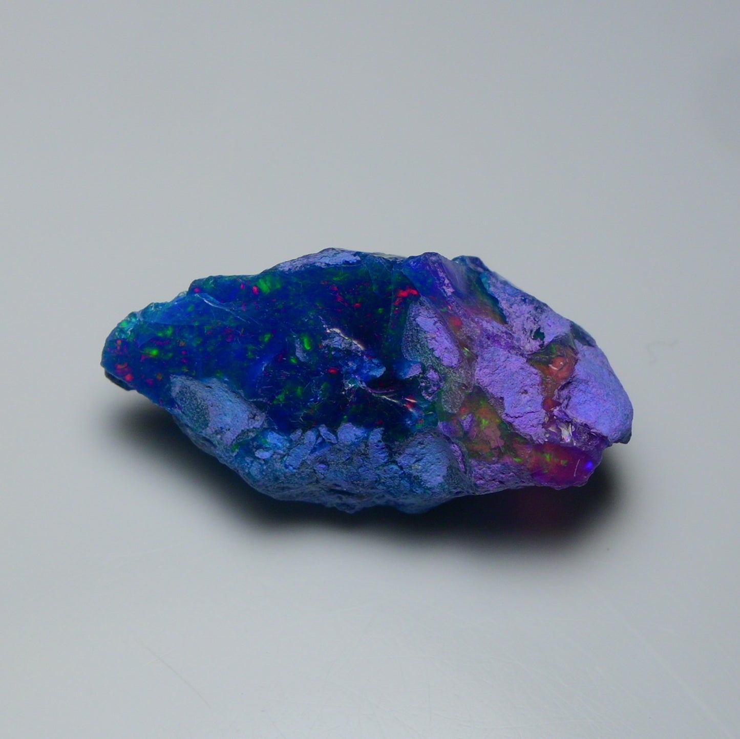 Very Rare Bi-Color Opal Rough 41.20 Cts Natural Ethiopian Opal Raw Jewelry Grade