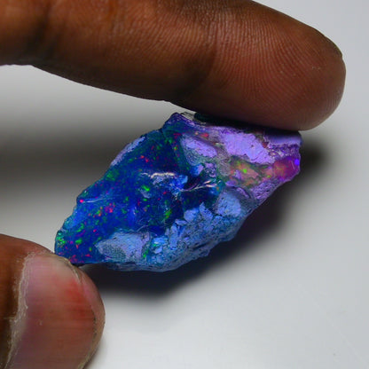 Very Rare Bi-Color Opal Rough 41.20 Cts Natural Ethiopian Opal Raw Jewelry Grade