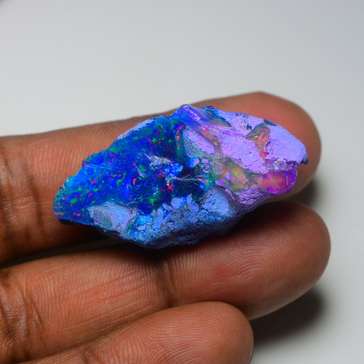 Very Rare Bi-Color Opal Rough 41.20 Cts Natural Ethiopian Opal Raw Jewelry Grade