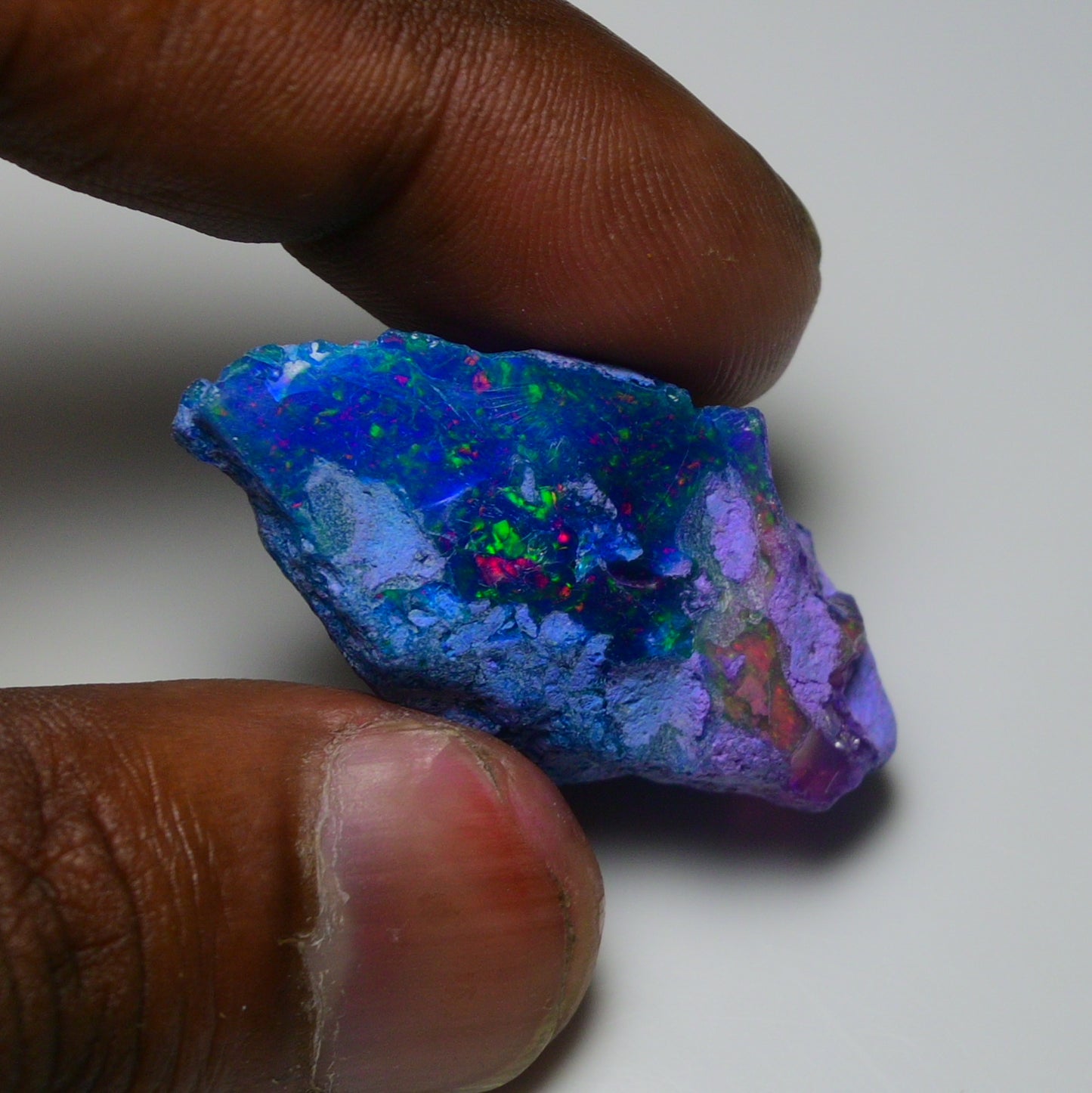 Very Rare Bi-Color Opal Rough 41.20 Cts Natural Ethiopian Opal Raw Jewelry Grade