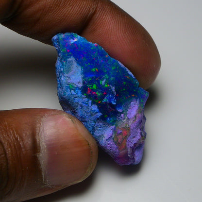 Very Rare Bi-Color Opal Rough 41.20 Cts Natural Ethiopian Opal Raw Jewelry Grade