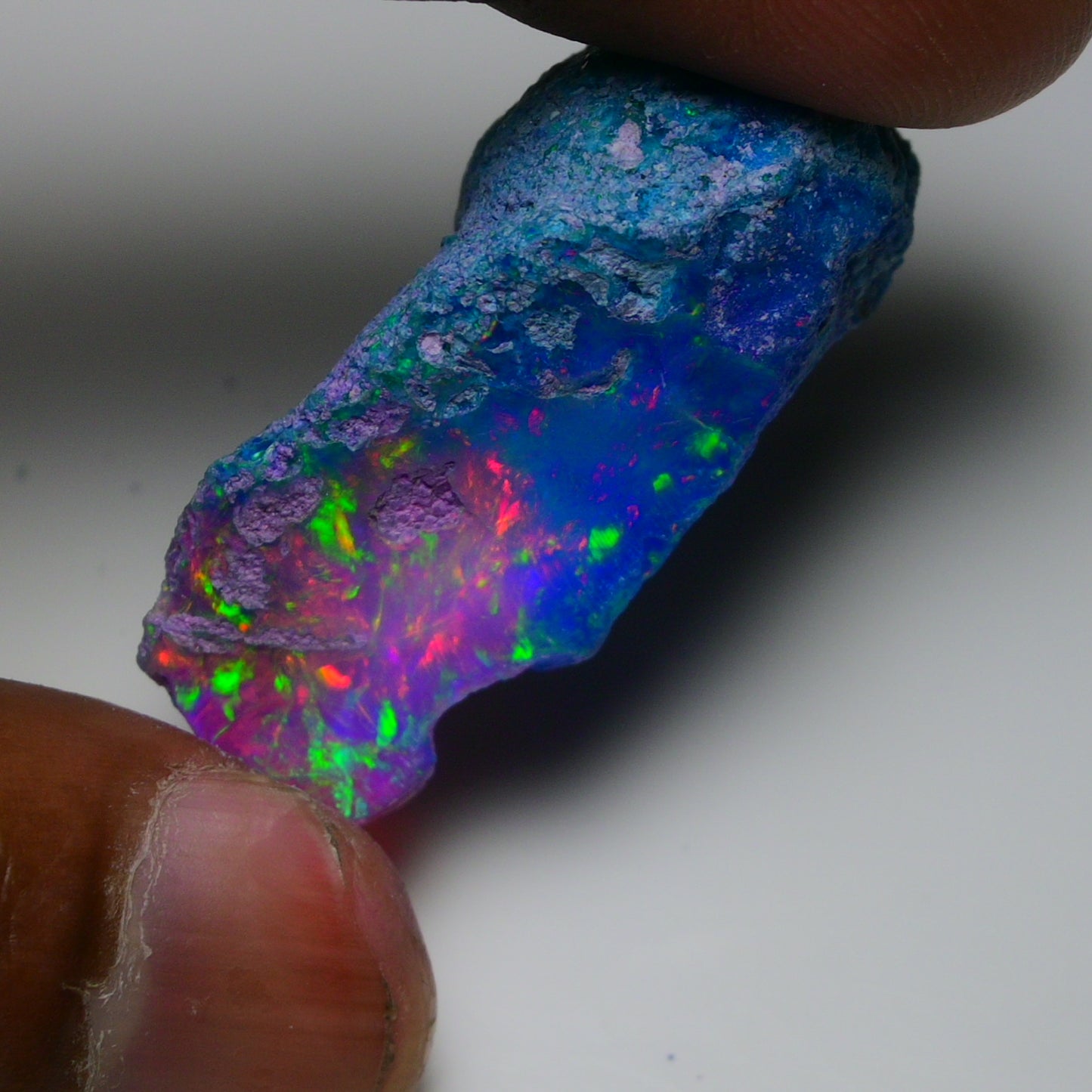 Very Rare Bi-Color Opal Rough 50.00 Cts Natural Ethiopian Opal Raw Jewelry Grade