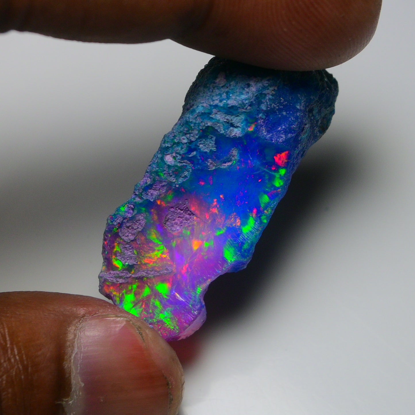Very Rare Bi-Color Opal Rough 50.00 Cts Natural Ethiopian Opal Raw Jewelry Grade