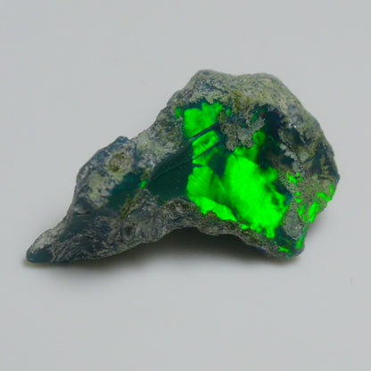 Black Opal Weight: 9.00  Carats | Natural Black Ethiopian Opal Rough - Ready for Cutting & Jewelry