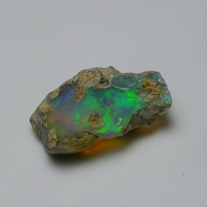 Rare White Opal 7.05 Carats | Natural White Ethiopian Opal Rough - Ready for Cutting & Jewelry!