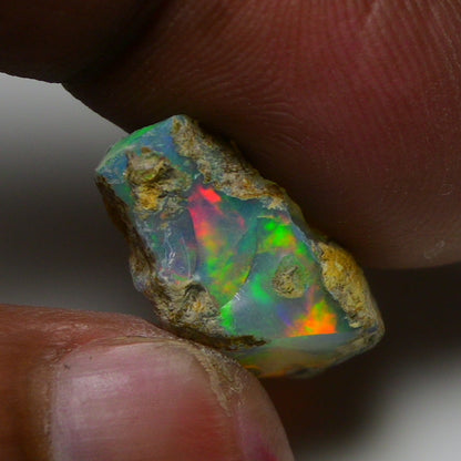 Rare White Opal 7.05 Carats | Natural White Ethiopian Opal Rough - Ready for Cutting & Jewelry!