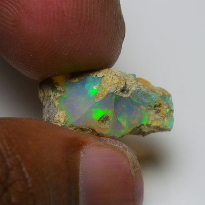 Rare White Opal 7.05 Carats | Natural White Ethiopian Opal Rough - Ready for Cutting & Jewelry!