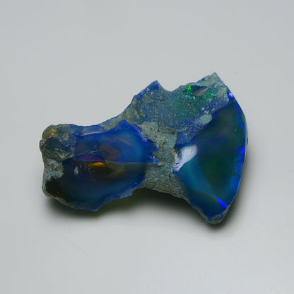 Rare Black Opal 34.80 Carats | Natural Black Ethiopian Opal Rough - Ready for Cutting & Jewelry!