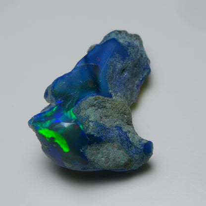 Rare Black Opal 34.80 Carats | Natural Black Ethiopian Opal Rough - Ready for Cutting & Jewelry!