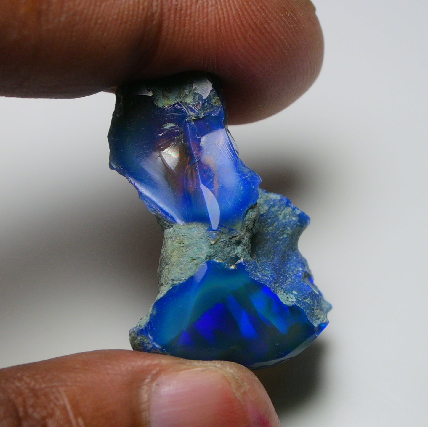 Rare Black Opal 34.80 Carats | Natural Black Ethiopian Opal Rough - Ready for Cutting & Jewelry!