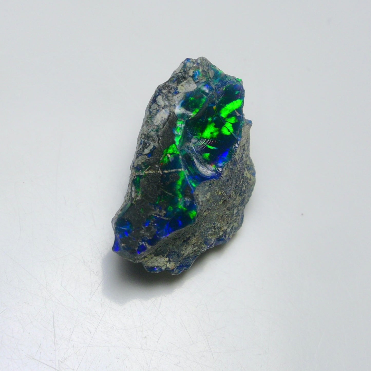 Rare Black Opal 23.10 Carats | Natural Black Ethiopian Opal Rough - Ready for Cutting & Jewelry!