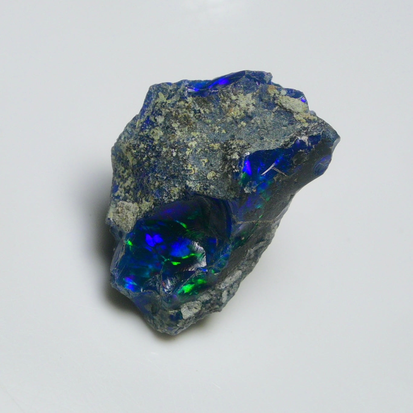 Rare Black Opal 23.10 Carats | Natural Black Ethiopian Opal Rough - Ready for Cutting & Jewelry!