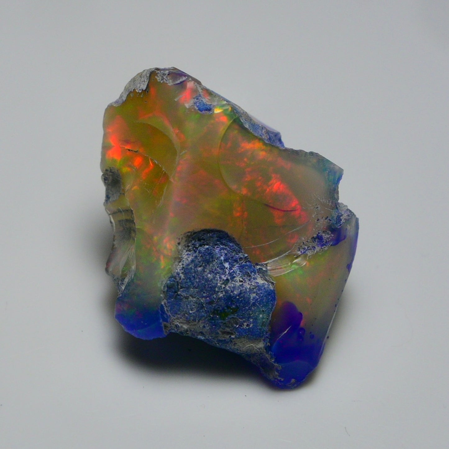 Rare Black Opal 34.35 Carats | Natural Black Ethiopian Opal Rough - Ready for Cutting & Jewelry!