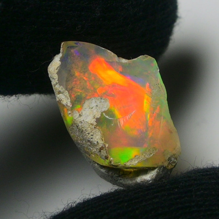 White Opal 11.00 Carats | Natural White Ethiopian Opal Rough - Ready for Cutting & Jewelry!