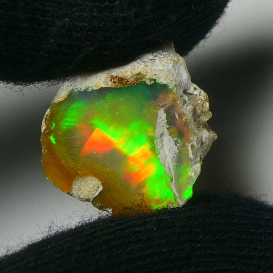 White Opal 9.95 Carats | Natural White Ethiopian Opal Rough - Ready for Cutting & Jewelry!