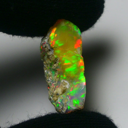 White Opal 16.00 Carats | Natural White Ethiopian Opal Rough - Ready for Cutting & Jewelry!