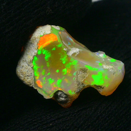 White Opal 9.00 Carats | Natural White Ethiopian Opal Rough - Ready for Cutting & Jewelry!