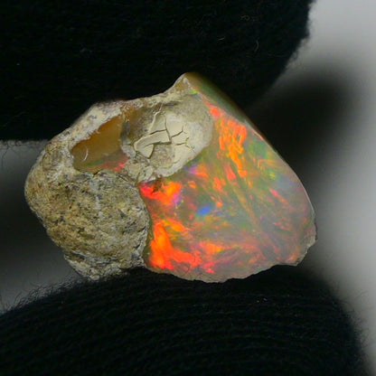 White Opal 13.75 Carats | Natural White Ethiopian Opal Rough - Ready for Cutting & Jewelry!