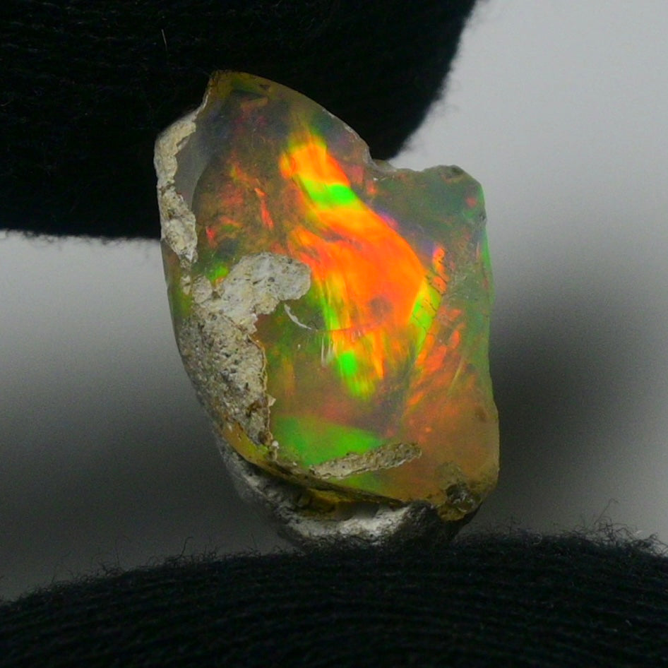 White Opal 11.00 Carats | Natural White Ethiopian Opal Rough - Ready for Cutting & Jewelry!