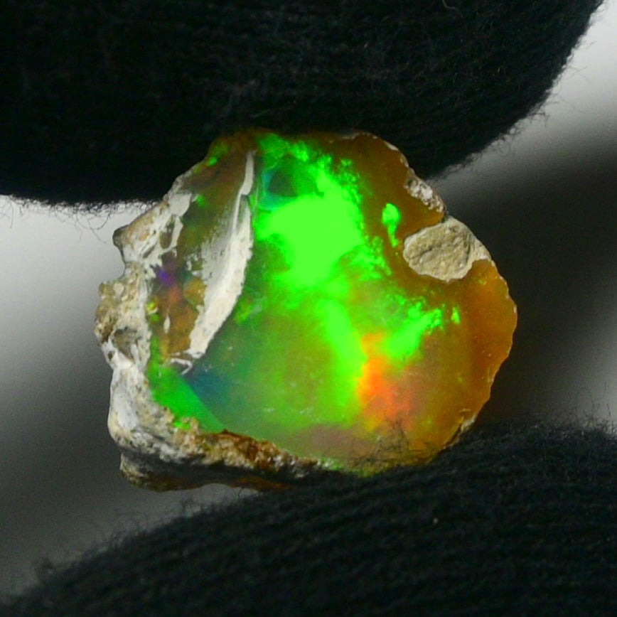 White Opal 9.95 Carats | Natural White Ethiopian Opal Rough - Ready for Cutting & Jewelry!
