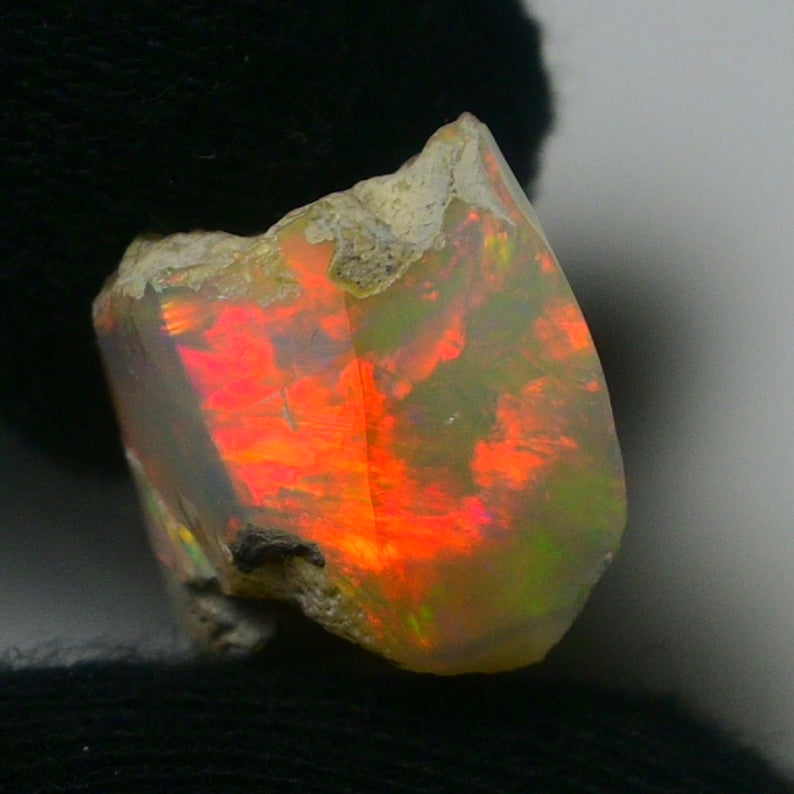 White Opal 13.75 Carats | Natural White Ethiopian Opal Rough - Ready for Cutting & Jewelry!